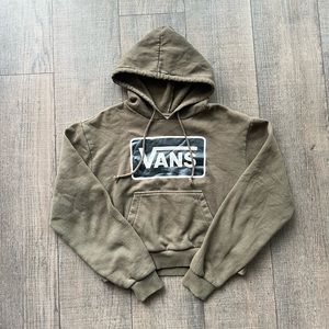 Cropped Vans hoodie